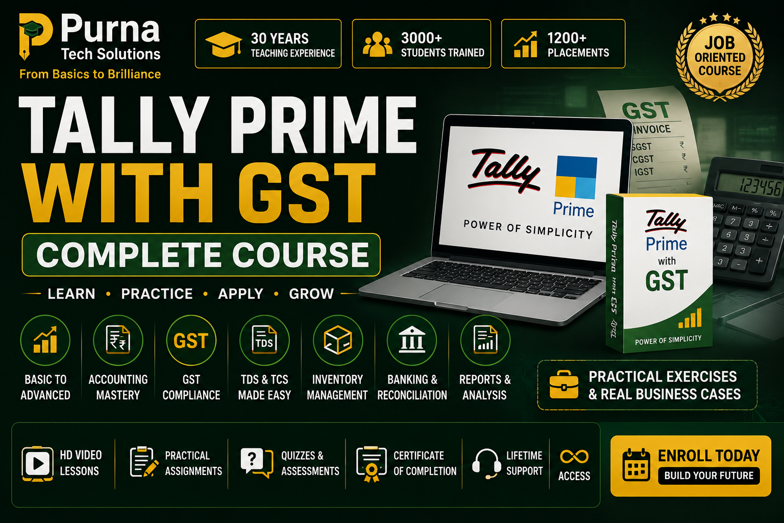 Tally Prime with GST – Complete Job-Oriented Course